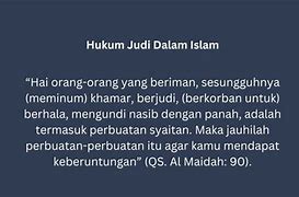 Apa Hukum Judi Dalam Islam